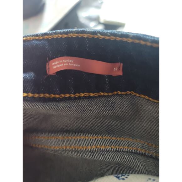 NWT Anthropologie Pilcro The Split Straight Jeans - 32 Waist - Picture 7 of 9